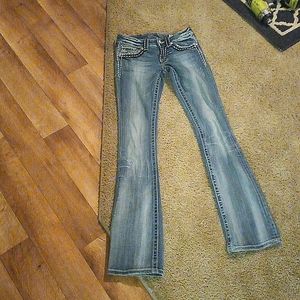 Miss Me Size 25 Straight Legged